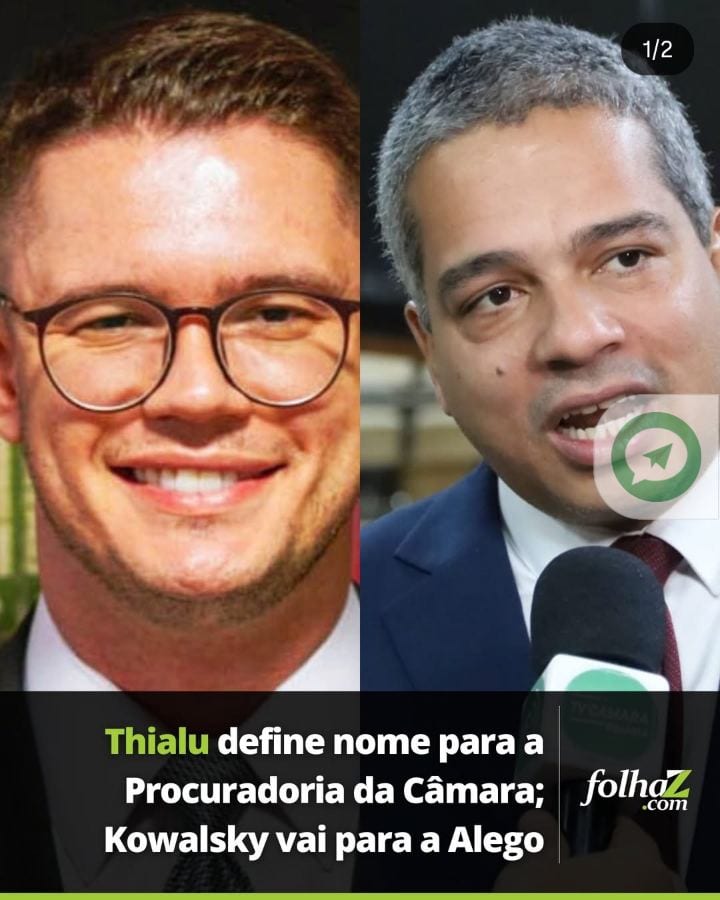 [Novo presidente da Câmara define nome para a área jurídica, enquanto mudança envolvendo Kowalsky movimenta os bastidore