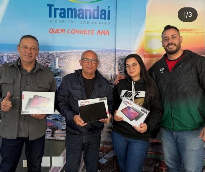 Tramandaí recebe três tablets para acelerar regularização fundiária