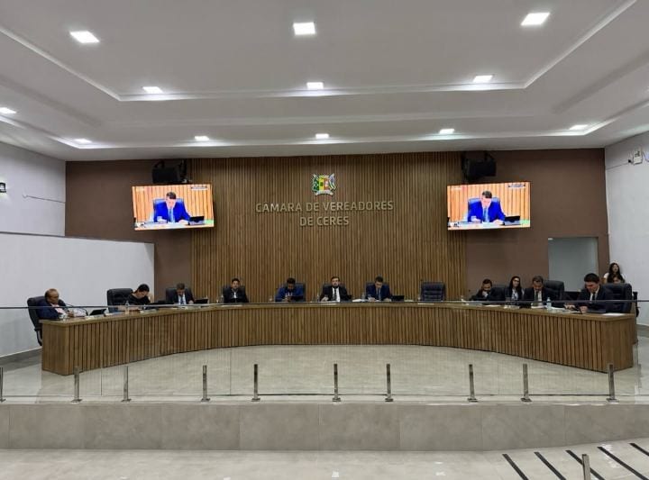 Câmara de Ceres faz 3ª sessão ordinária de outubro e vota veto municipal