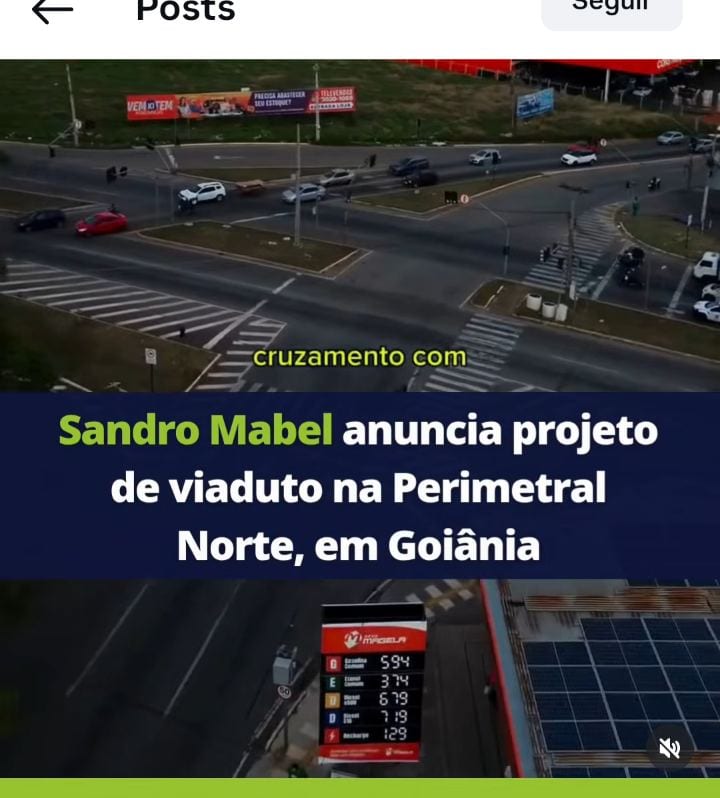 Prefeito de Goiânia anuncia projeto de viaduto no Gato Preto