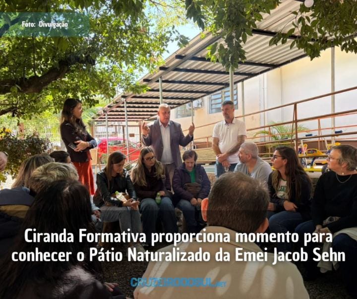 Na última terça-feira (27), o Comitê da Primeira Infância de Cruzeiro do Sul promoveu mais um encontro da Ciranda Format