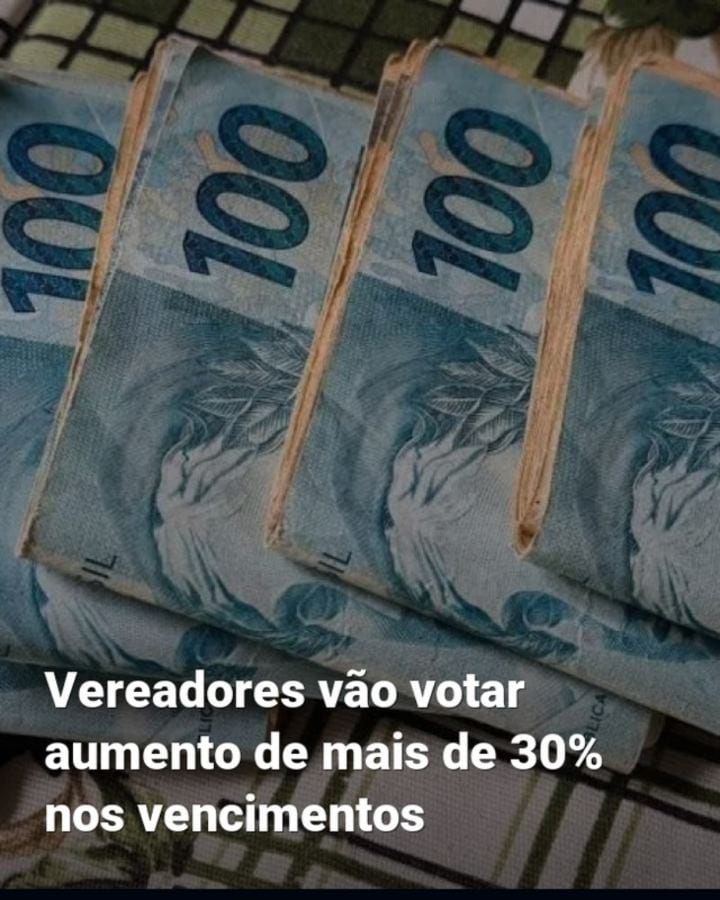 Projeto fixa subsídio de vereador em R$ 15 mil a partir de 2029