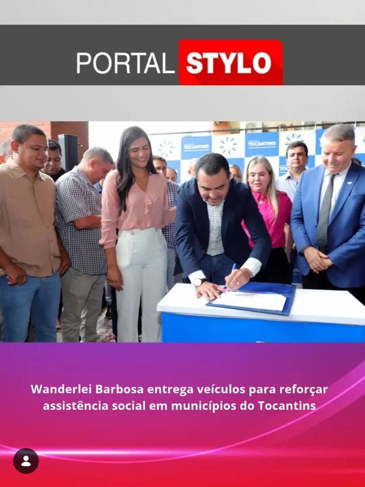 O governador do Tocantins, Wanderlei Barbosa, entregou 19 caminhonetes nesta quinta-feira (29), durante solenidade no Pa