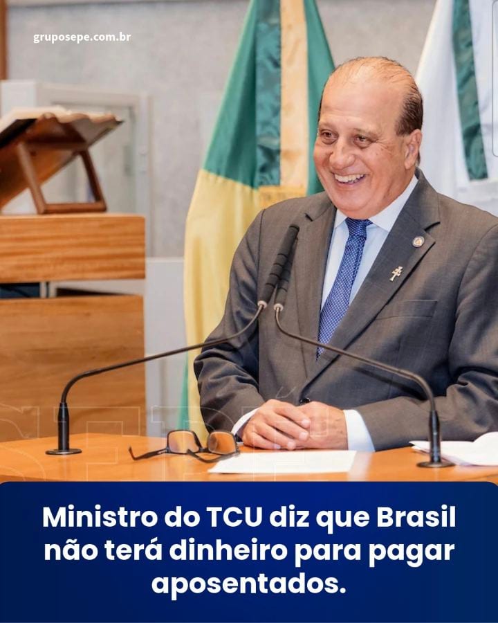 O ministro do Tribunal de Contas da União (TCU), Augusto Nardes, alertou para o risco de o Brasil enfrentar dificuldades