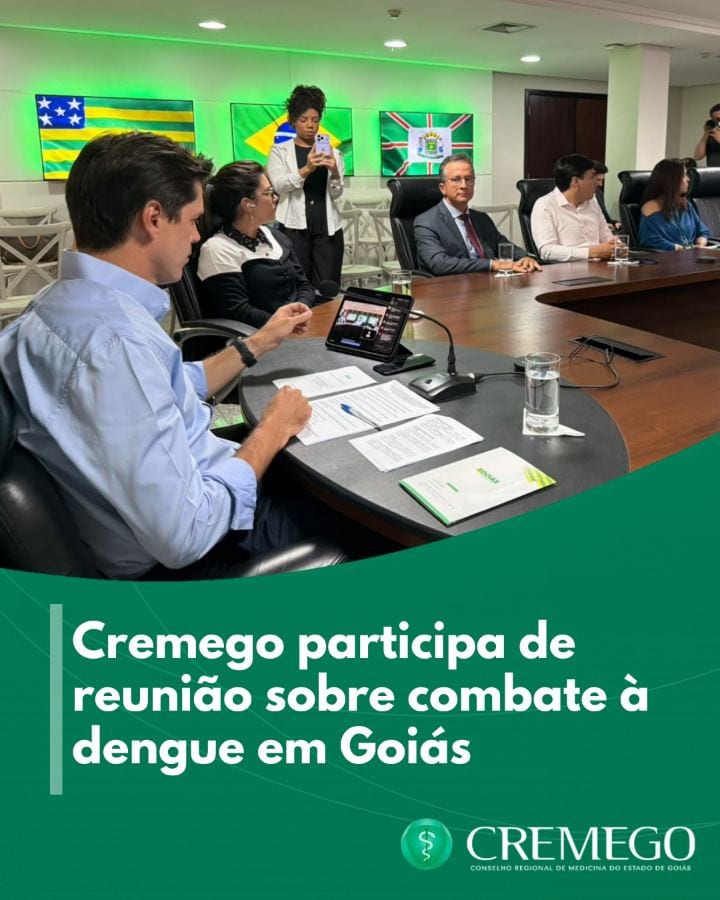 Cremego participa de reunião do governo para enfrentar a dengue em Goiás