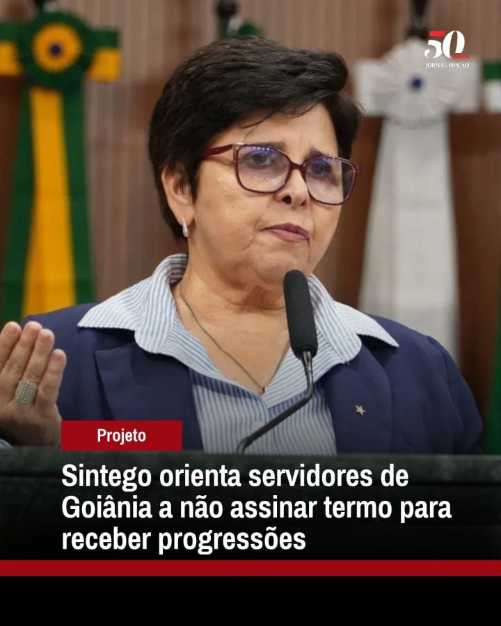 Sintego orienta servidores de Goiânia a não assinarem termo de adesão
