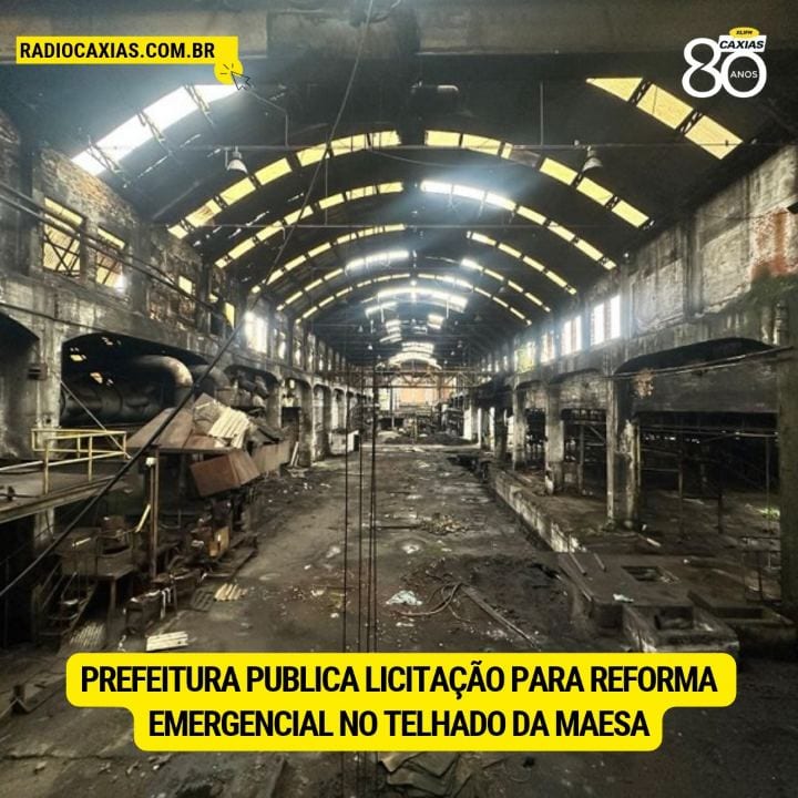 Seplan publica licitação para reforma emergencial do Pavilhão 1 da Maesa