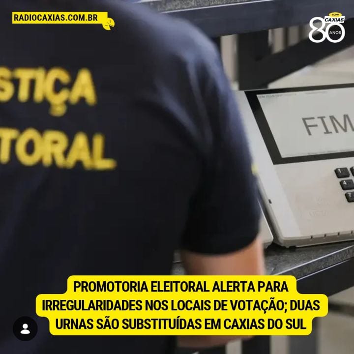 Conforme a promotora eleitoral Vanessa da Silva, no primeiro turno foram registrados casos de eleitores que desrespeitar