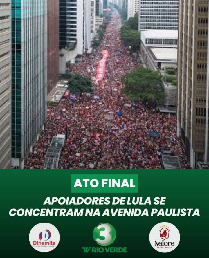 Apoiadores do presidente Luiz Inácio Lula da Silva (PT) começaram a se reunir na tarde deste sábado (24), na Avenida Pau