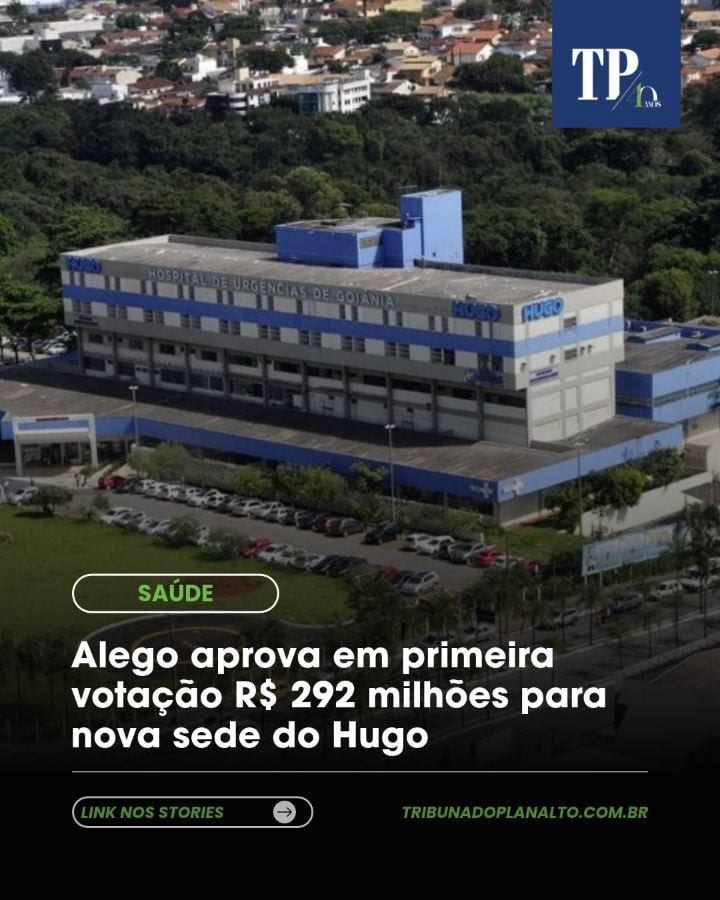 A Alego aprovou, em primeira votação nesta quarta-feira (28), crédito especial de R$ 292 milhões para aquisição e estrut