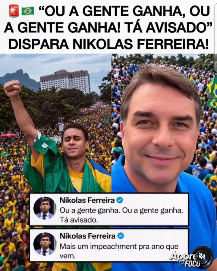 “OU A GENTE GANHA, OU A GENTE GANHA!