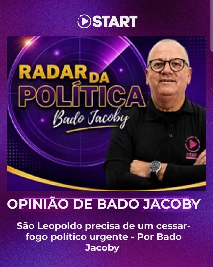 A temperatura política de São Leopoldo precisa baixar com urgência.