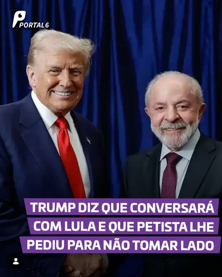 VOLTOU A CRITICAR | O presidente dos Estados Unidos, Donald Trump, afirmou nesta quinta-feira (29) que pretende conversa