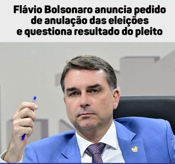 O senador Flávio Bolsonaro (PL) anunciou, na noite deste domingo (25), que pretende recorrer à Justiça para pedir a anul