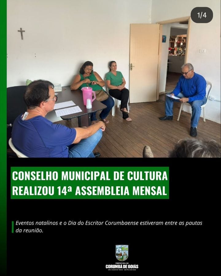 A reunião, realizada na terça-feira (27), tratou de ações para fortalecer a cultura corumbaense, além dos eventos natali