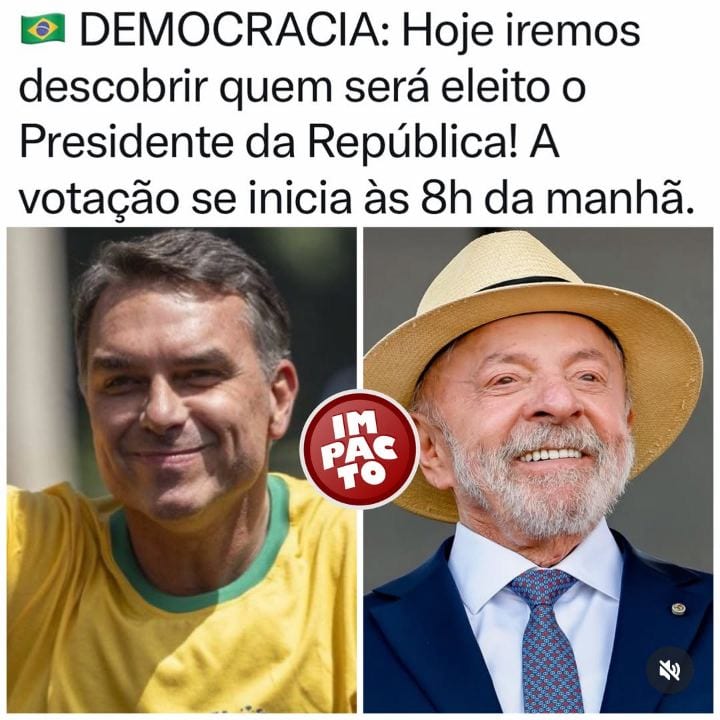DIA DE DECISÃO! Neste domingo (25), milhões de brasileiros vão às urnas para decidir quem será o presidente da República