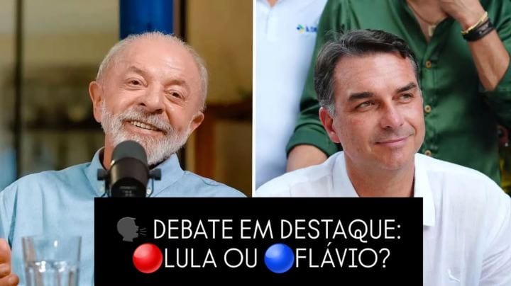 DEBATE EM DESTAQUE: LULA OU FLÁVIO?