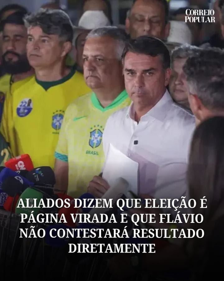 Aliados do senador Flávio Bolsonaro (PL-RJ) afirmam que ele deve encerrar as contestações públicas ao resultado da eleiç