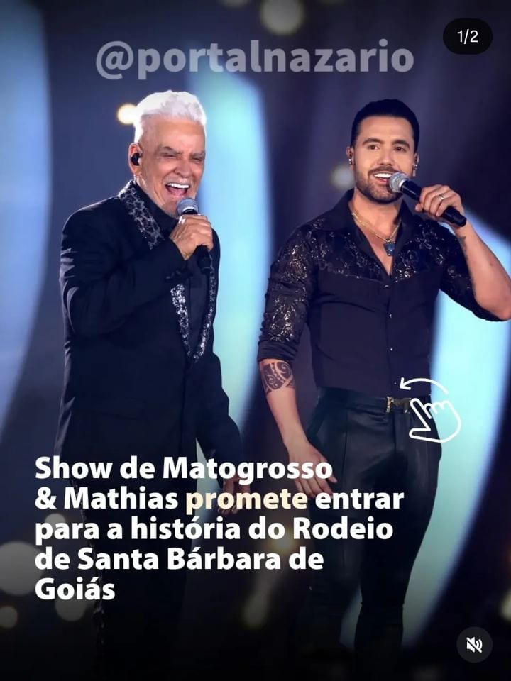⭐ Com meio século de história na música sertaneja, Matogrosso & Mathias celebram em grande estilo uma trajetória marcada