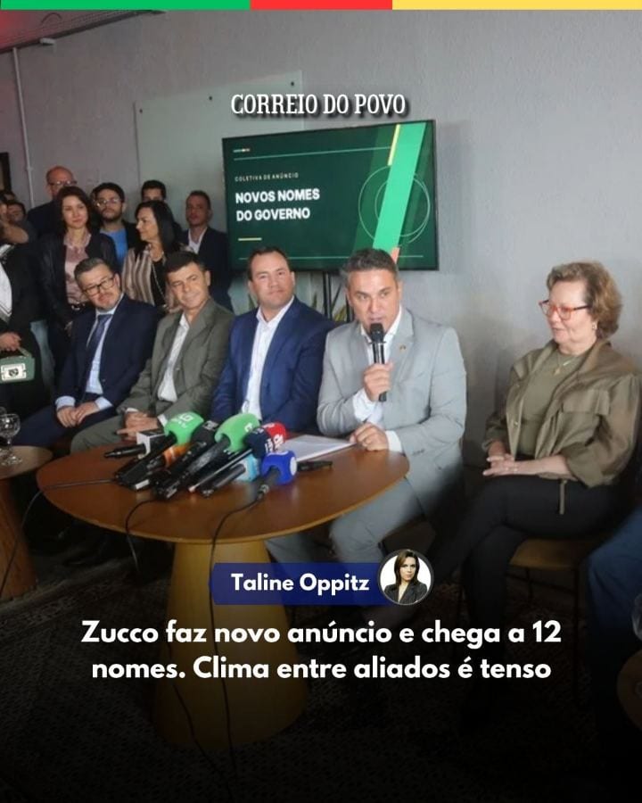 COLUNISTA | Com o segundo anúncio de mais cinco nomes para a futura gestão, o governador eleito Luciano Zucco (PL) já co
