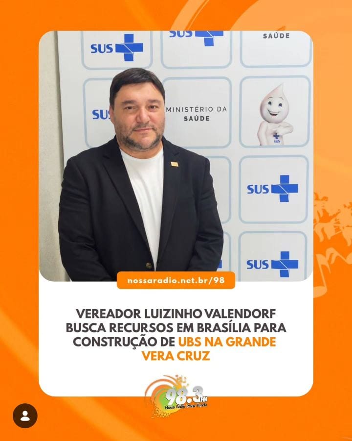 O presidente da Câmara Municipal de Passo Fundo, vereador Luizinho Valendorf (PSDB), esteve em Brasília entre os dias 19