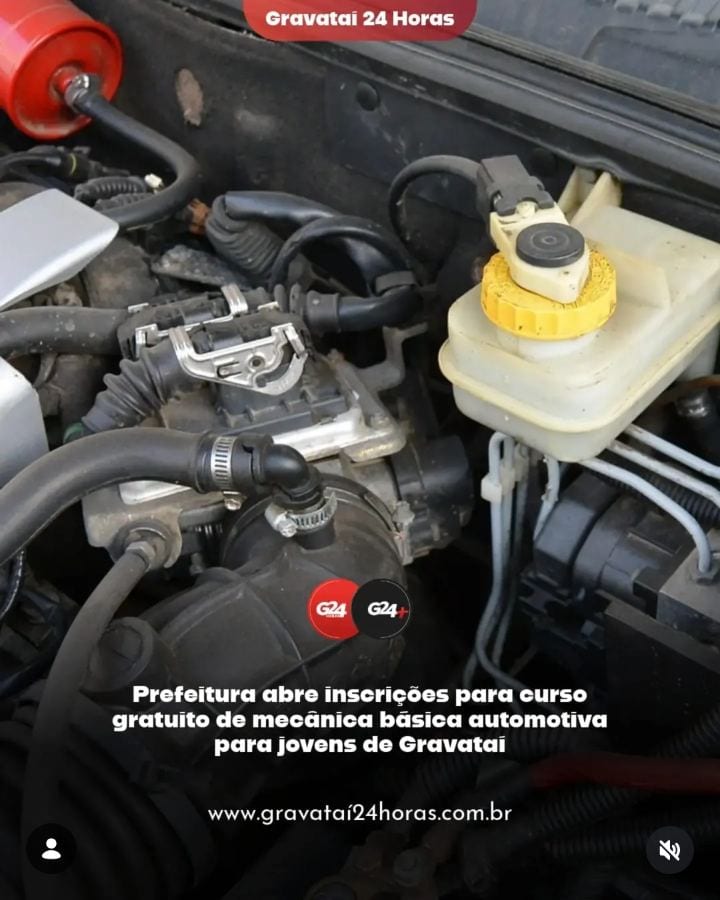 A prefeitura abriu as inscrições para jovens interessado em fazer o curso gratuito de mecânica básica para jovens em Gra