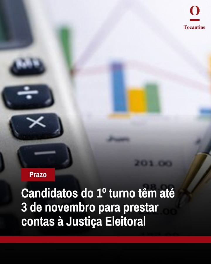 O prazo para candidatas, candidatos e partidos políticos que participaram do primeiro turno das Eleições 2026 apresentar