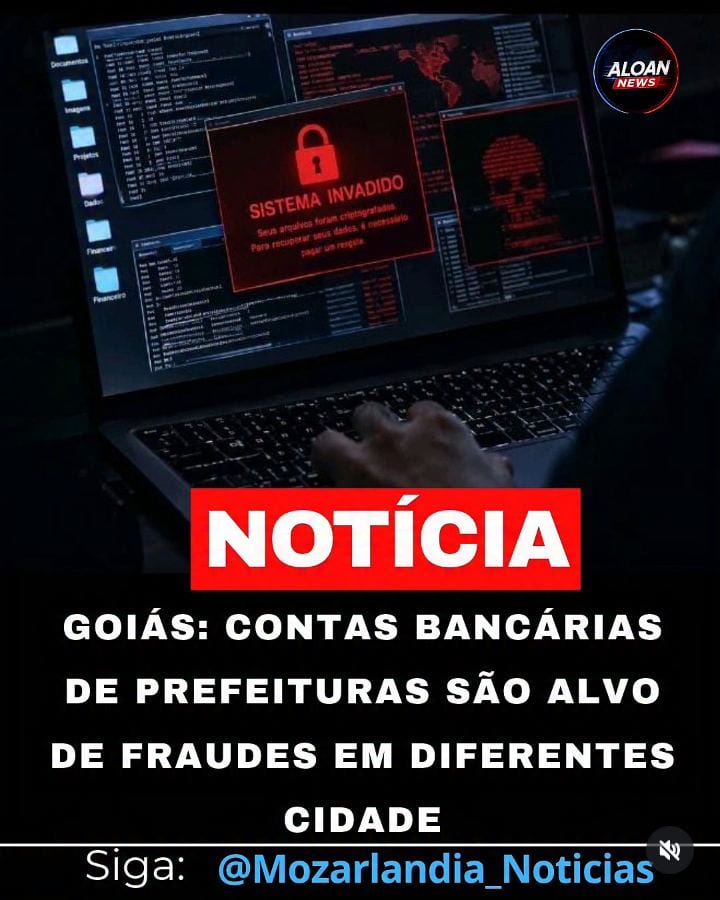 Ataques cibernéticos em prefeituras de Goiás somam cerca de R$ 8,55 milhões