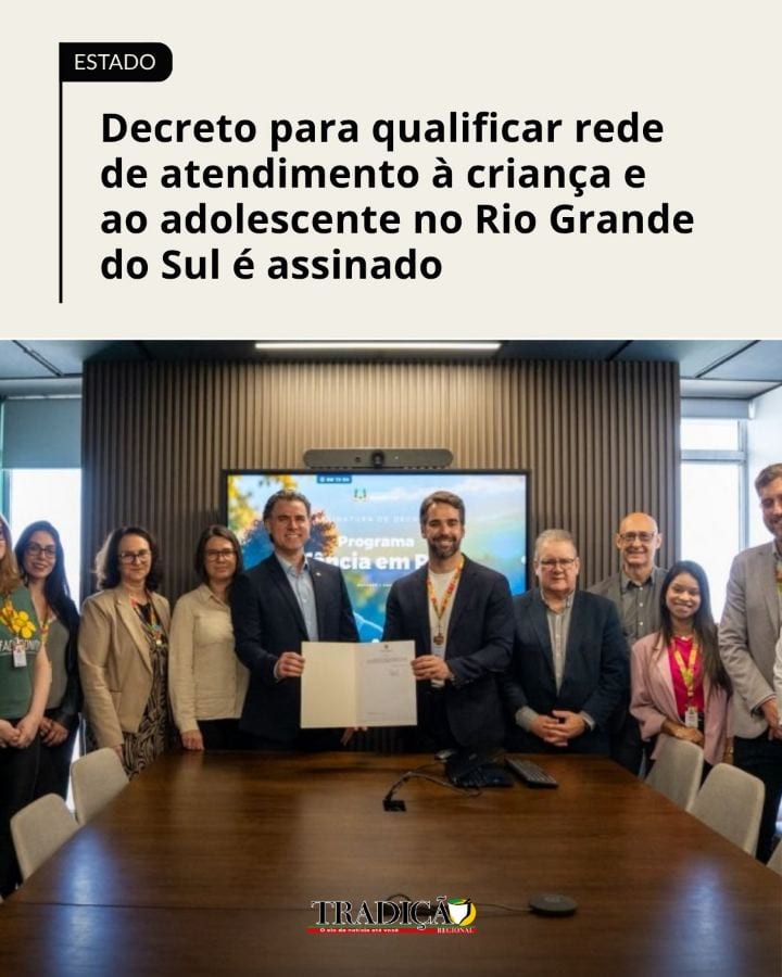 O governo do Estado deu mais um passo na qualificação da rede de atendimento à criança e ao adolescente no Rio Grande do