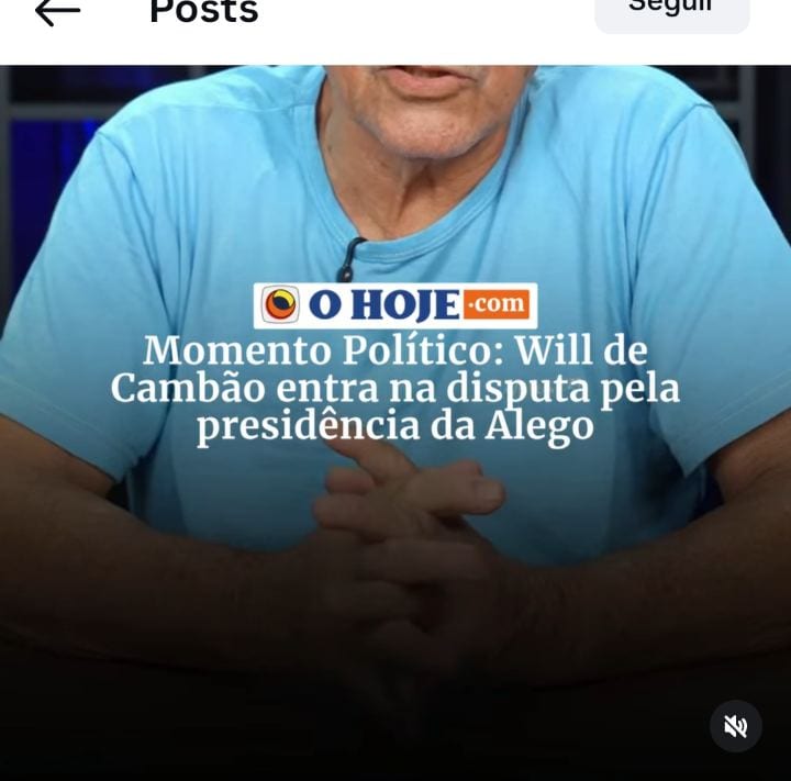 Will de Cambão surge como candidato à presidência da Alego