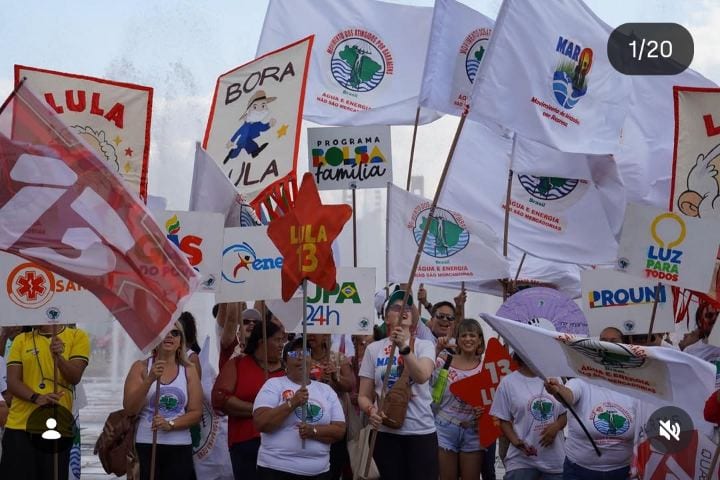 Lula reuniu multidão no centro de Belo Horizonte na 'Caminhada da Vitória'