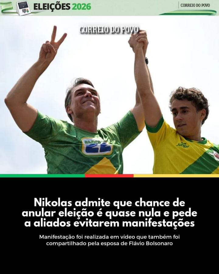 O deputado federal Nikolas Ferreira (PL-MG), um dos principais aliados do presidenciável derrotado Flávio Bolsonaro (PL)