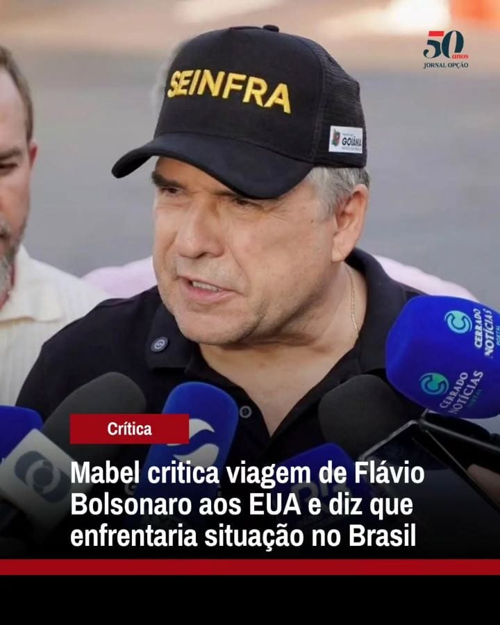 O prefeito de Goiânia, Sandro Mabel (União Brasil), afirmou nesta quarta-feira, 28, que não deixaria o Brasil após uma e