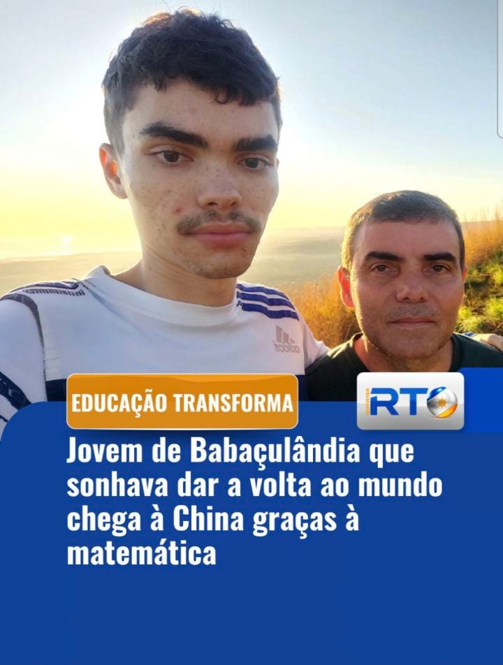 A MATEMÁTICA DEU ASAS | O menino que aprendeu inglês pelo celular, no interior do Tocantins, agora vive do outro lado do