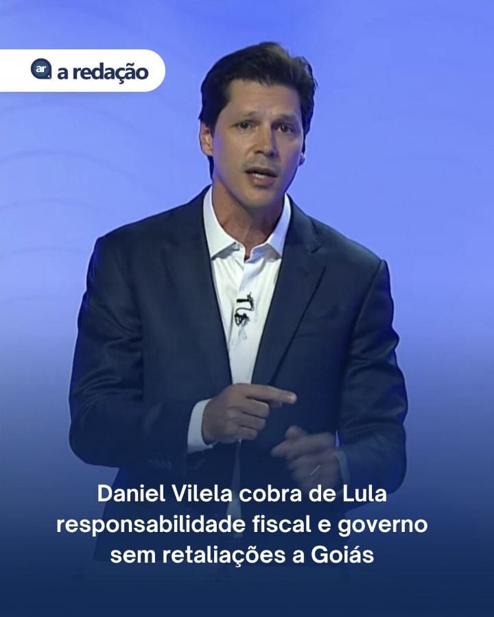 O governador de Goiás, Daniel Vilela (MDB), reconheceu a vitória de Luiz Inácio Lula da Silva (PT) na eleição presidenci