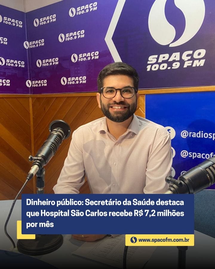 O Hospital São Carlos recebe, em média, R$ 7,243 milhões por mês em recursos públicos federais, estaduais, municipais e