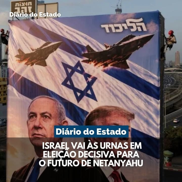 Israel realiza nesta terça-feira (27) sua primeira eleição legislativa desde os ataques do Hamas, em outubro de 2023.