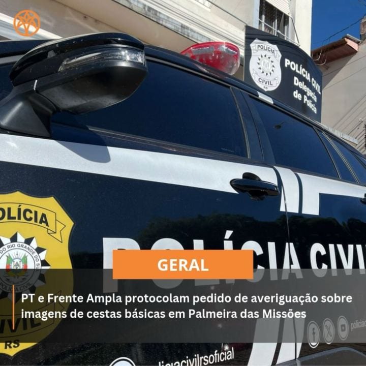 O Partido dos Trabalhadores (PT) de Palmeira das Missões, em conjunto com as siglas que integram a Frente Ampla, protoco