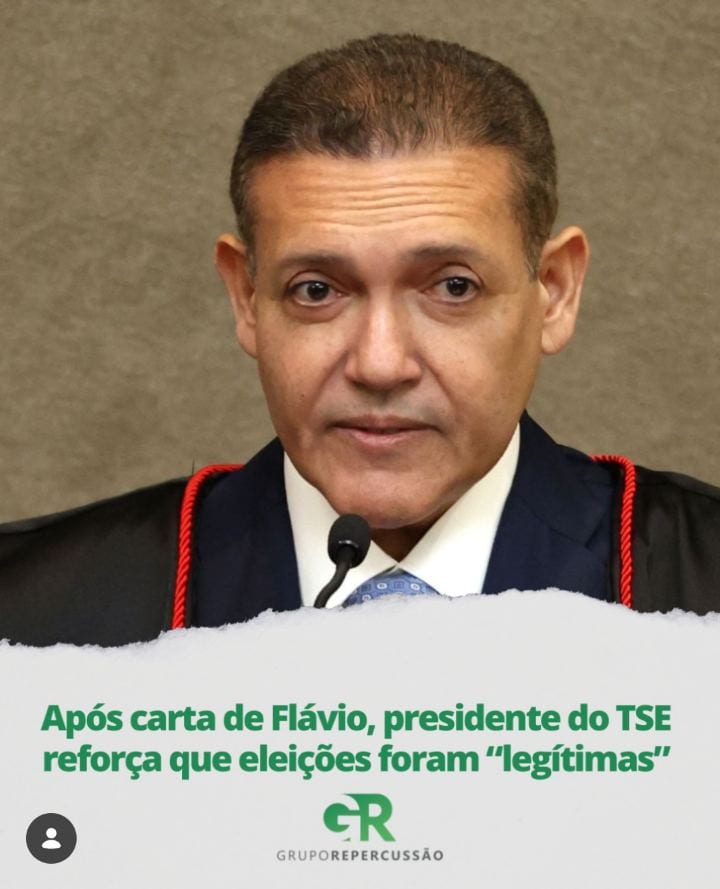 País - O presidente do Tribunal Superior Eleitoral (TSE), o ministro Kassio Nunes Marques, reafirmou na noite desta quar