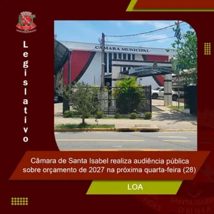 AUDIÊNCIA PÚBLICA – LOA 2027