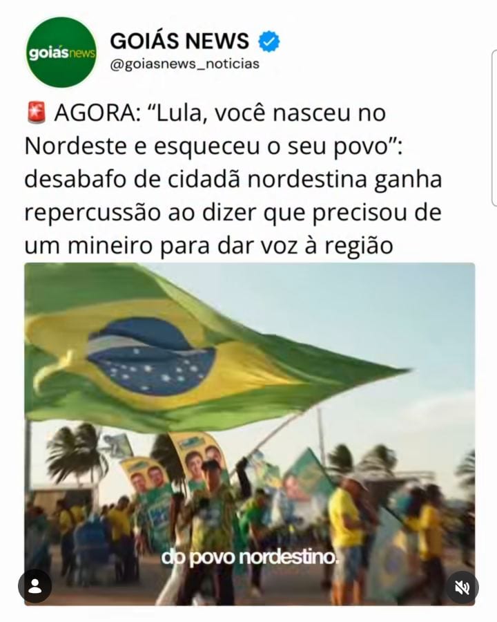 Vídeo: nordestina e Nikolas Ferreira criticam Lula e pedem voz
