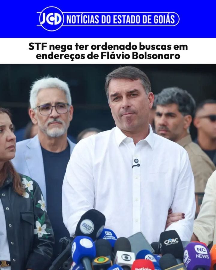 STF nega ter ordenado buscas em endereços de Flávio Bolsonaro