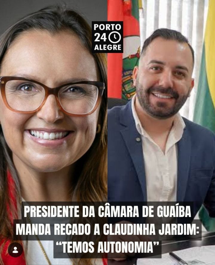 O presidente da Câmara de Vereadores de Guaíba, Airton Elegância, divulgou uma nota neste domingo (25) em que reafirma a