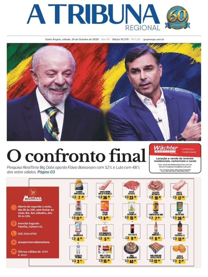 A Tribuna Regional deste sábado já está nas bancas!