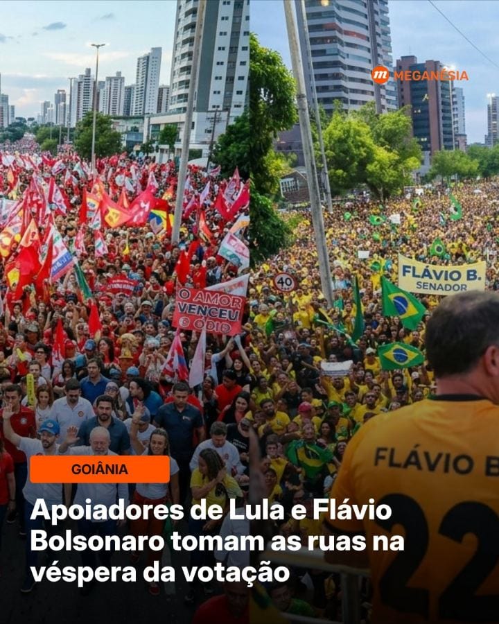 A reta final da campanha eleitoral é marcada por intensa movimentação política em solo goiano.