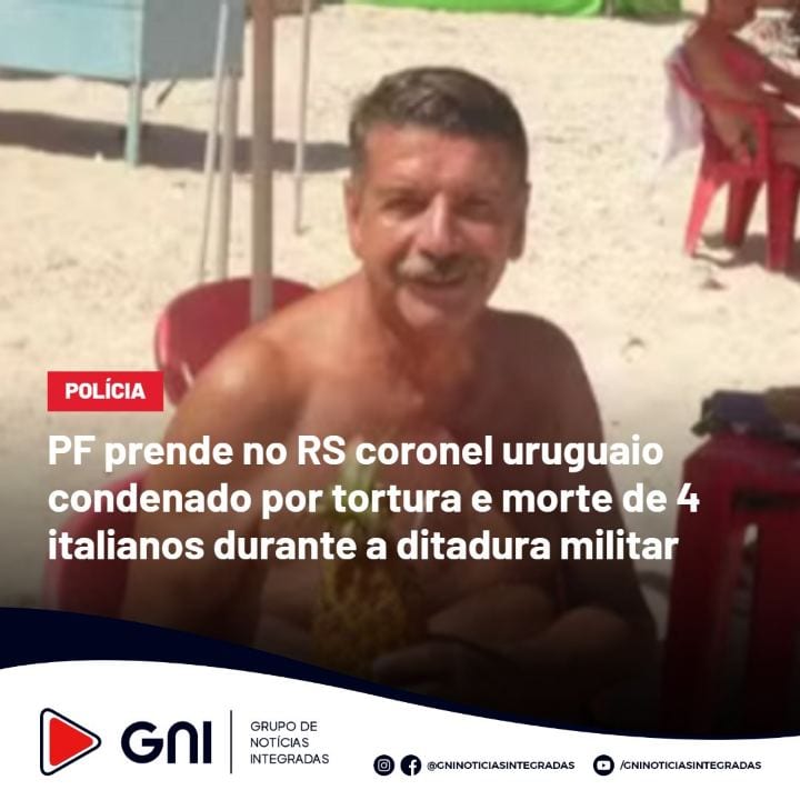 A Polícia Federal prendeu nesta segunda-feira (26), em Santana do Livramento, o uruguaio Pedro Antonio Mato Narbondo, co