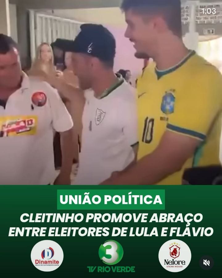 O governador eleito de Minas Gerais, Cleitinho Azevedo (Republicanos), protagonizou uma cena de conciliação na manhã des