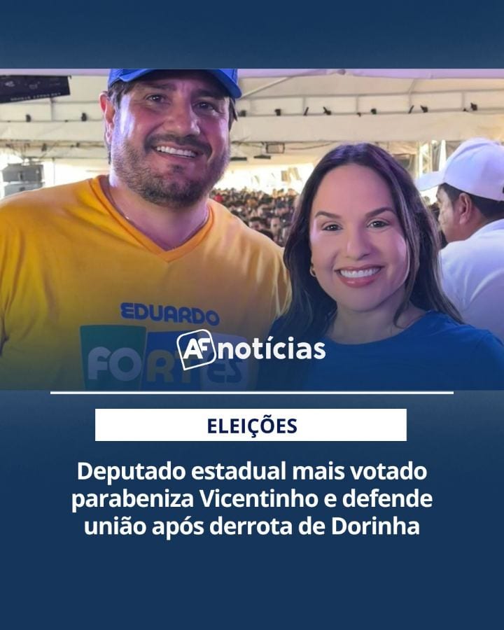 ELEIÇÕES 2026 | O deputado estadual Eduardo Fortes (Republicanos), reeleito como o mais votado do Tocantins em 2026, def
