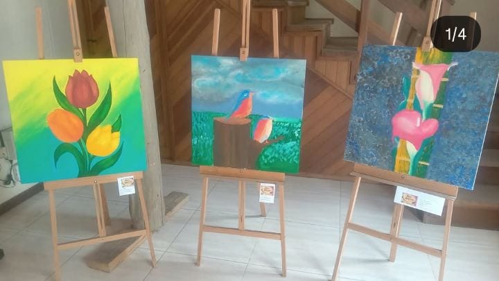 NOVA EXPOSIÇÃO DE TELAS NA RECEPÇÃO DO GABINETE MUNICIPAL