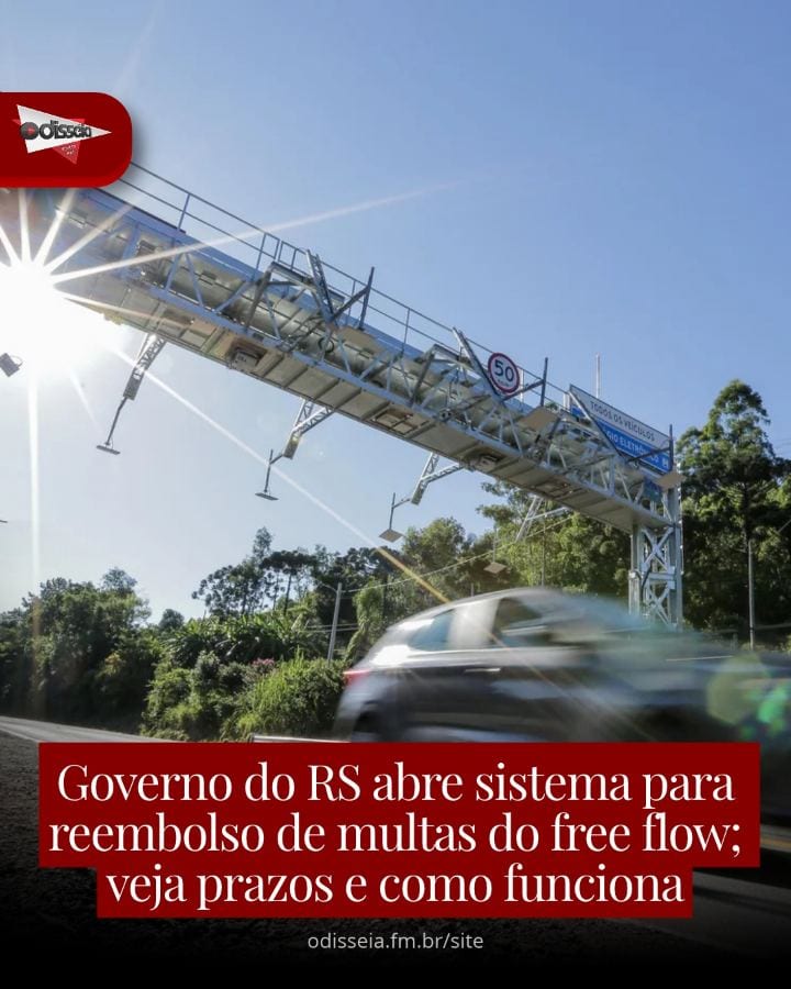 O governo do Rio Grande do Sul abriu, nesta quinta-feira (29), o sistema online para solicitar o reembolso de multas rel